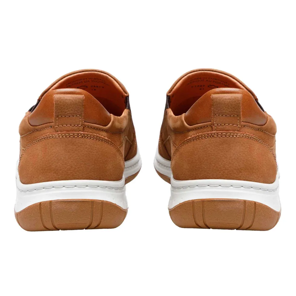 Mocassins cuir terracotta