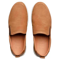 Mocassins cuir terracotta