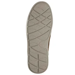 Mocassins massants en cuir aéré