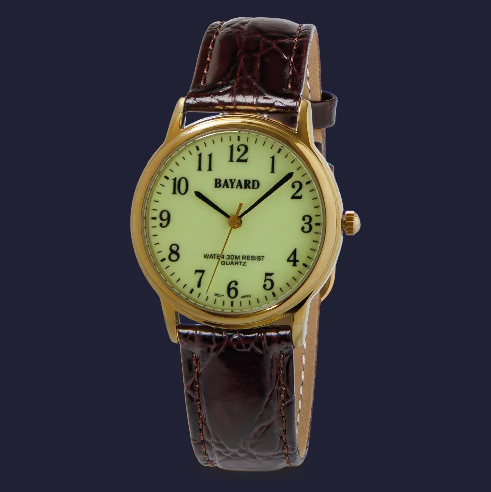 Montre phosphorescente Bayard