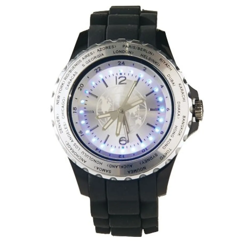 Montre «world time»