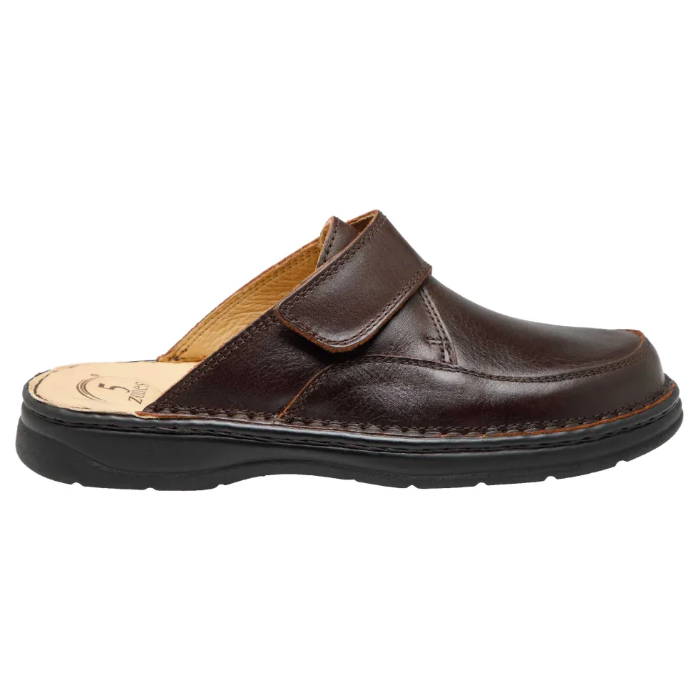 Mules cuir 5 zones