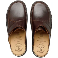Mules cuir 5 zones
