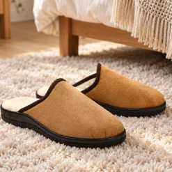 Mules fourrées laine