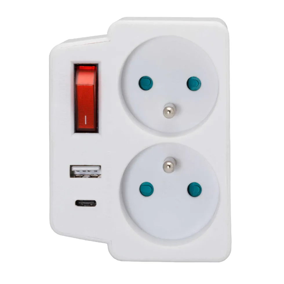 Multiprises Duo Plus