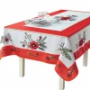 Nappe Coquelicots rectangulaire