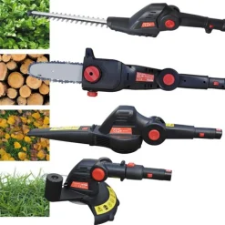 Outil de jardin « 4 en 1 » rechargeable