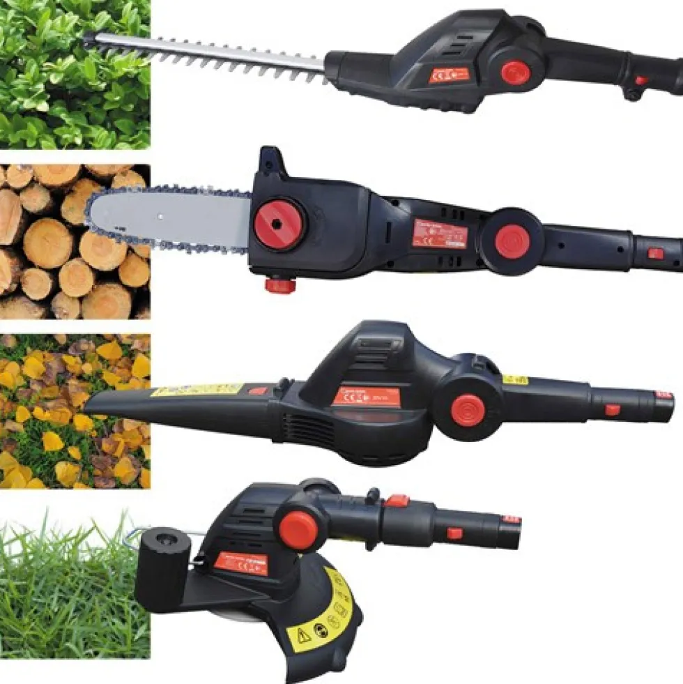 Outil de jardin « 4 en 1 » rechargeable