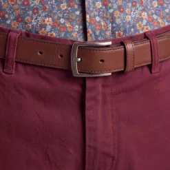 Pantalon chino émerisé