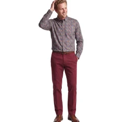 Pantalon chino émerisé