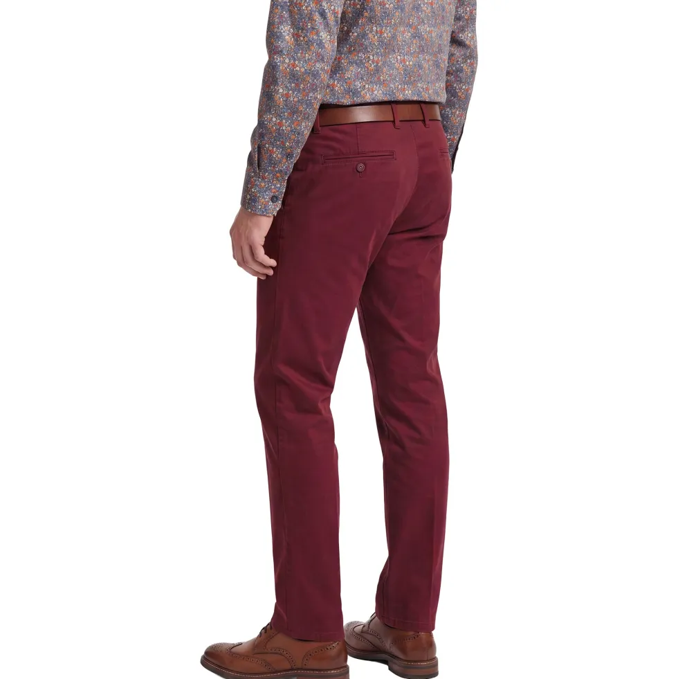 Pantalon chino émerisé