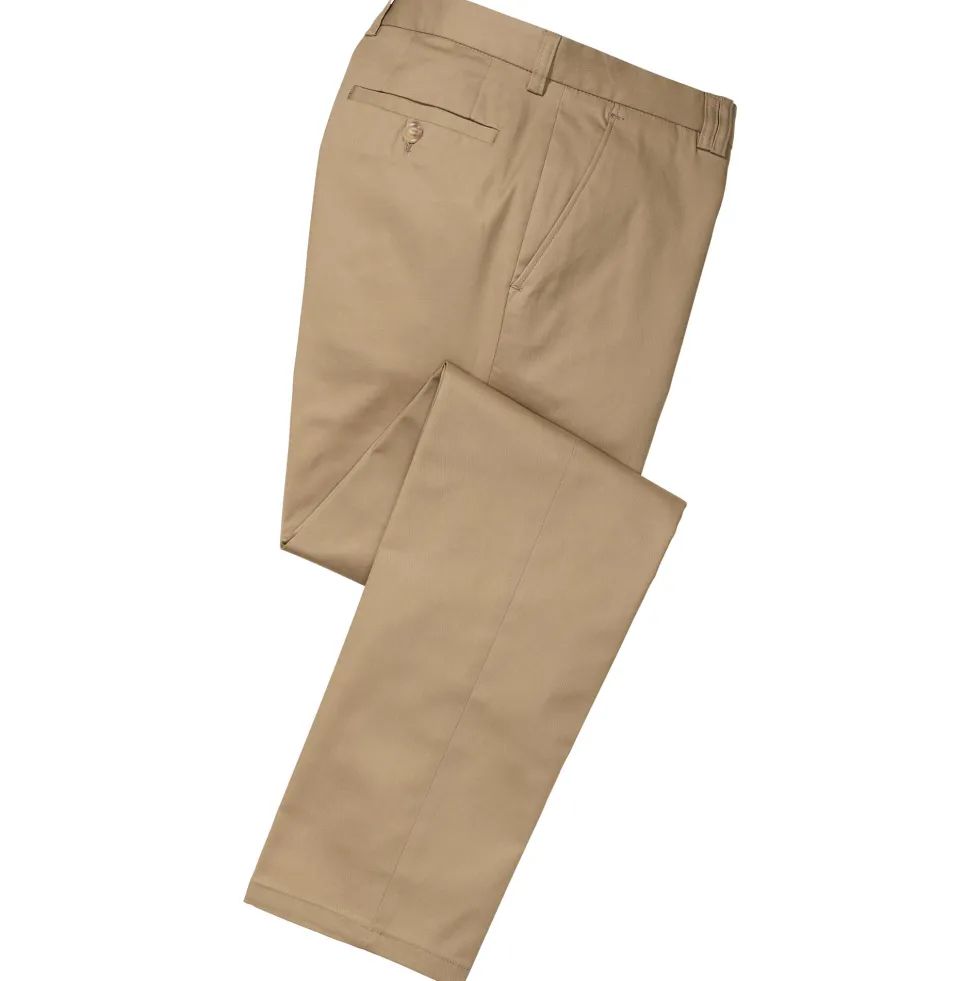Pantalon chino «sur mesure» - Entrejambe 78 cm
