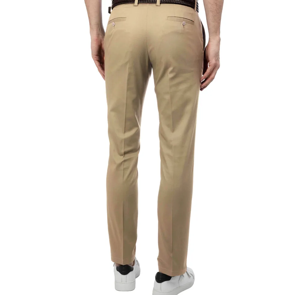 Pantalon chino «sur mesure» - Entrejambe 84 cm