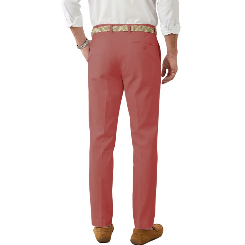 Pantalon coton ceinture réglable