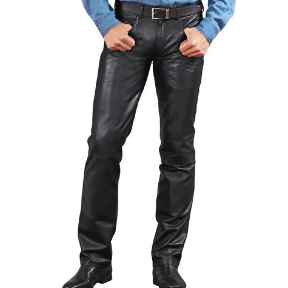 Pantalon en Cuir Prestige