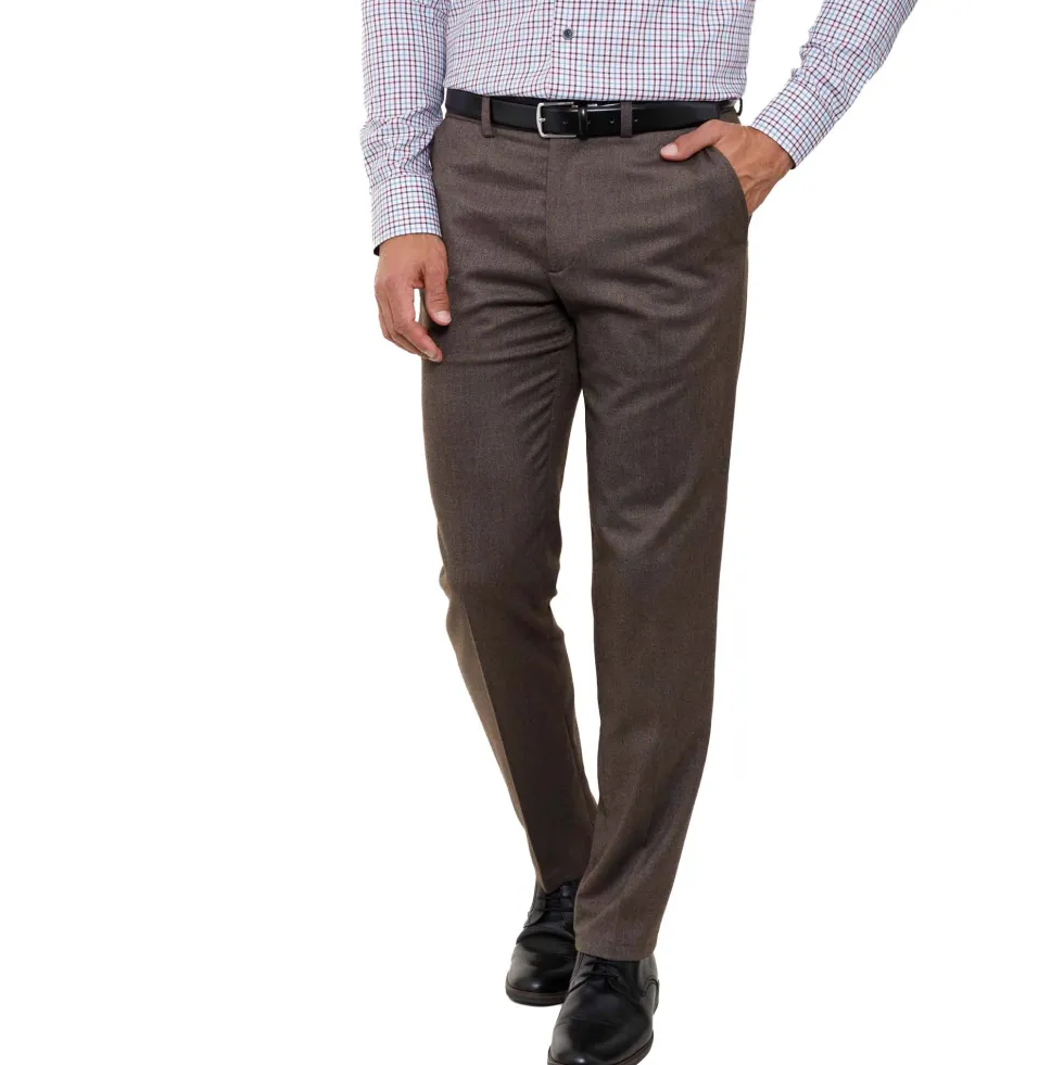Pantalon flanelisé confort