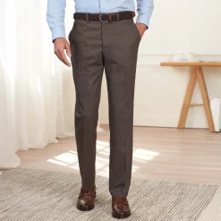 Pantalon flanelisé confort