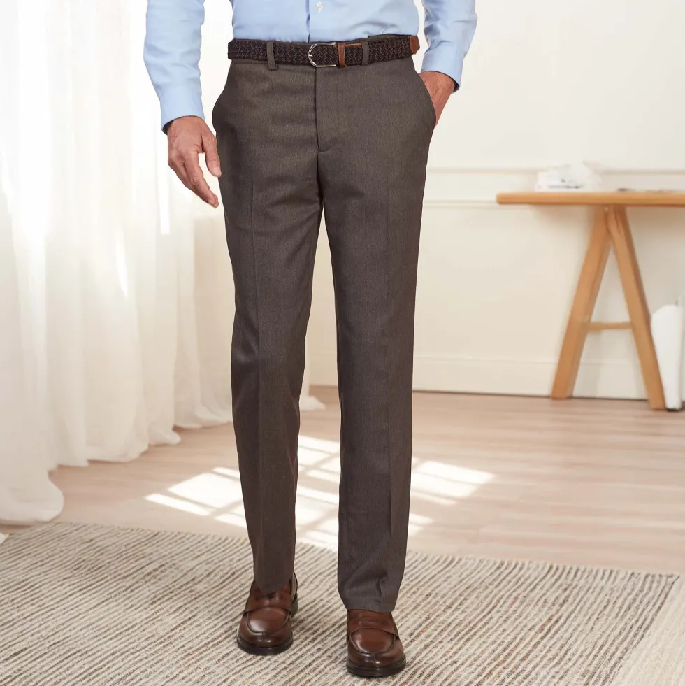Pantalon flanelisé confort