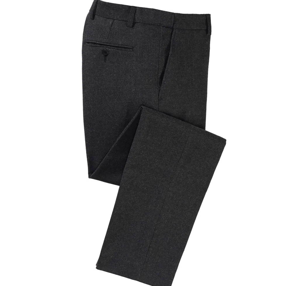 Pantalon flanelle extensible