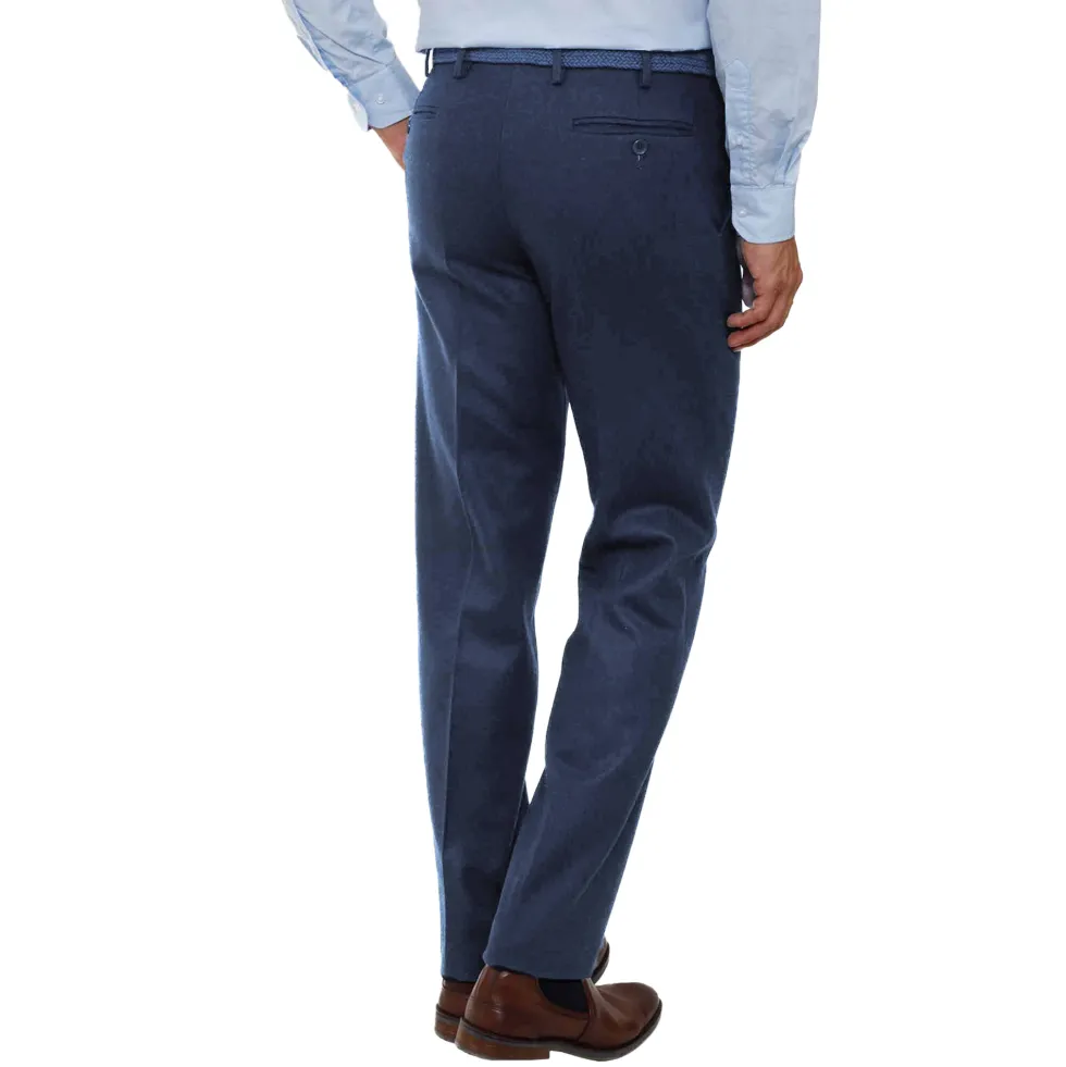 Pantalon flanelle mérinos