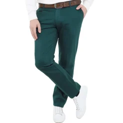 Pantalon gabardine sapin