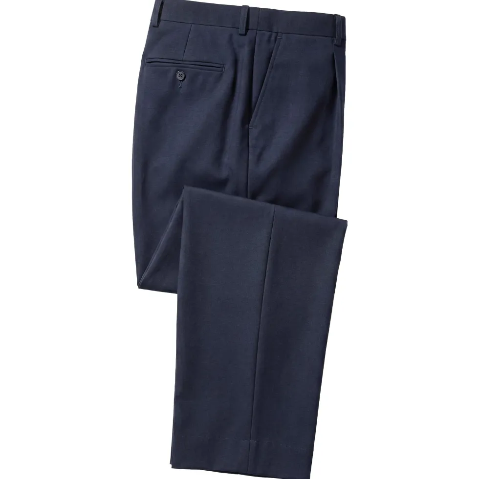 Pantalon laine infroissable