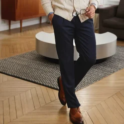 Pantalon à pinces