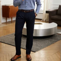 Pantalon à pinces