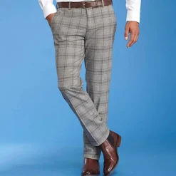 Pantalon prince-de-galles confort