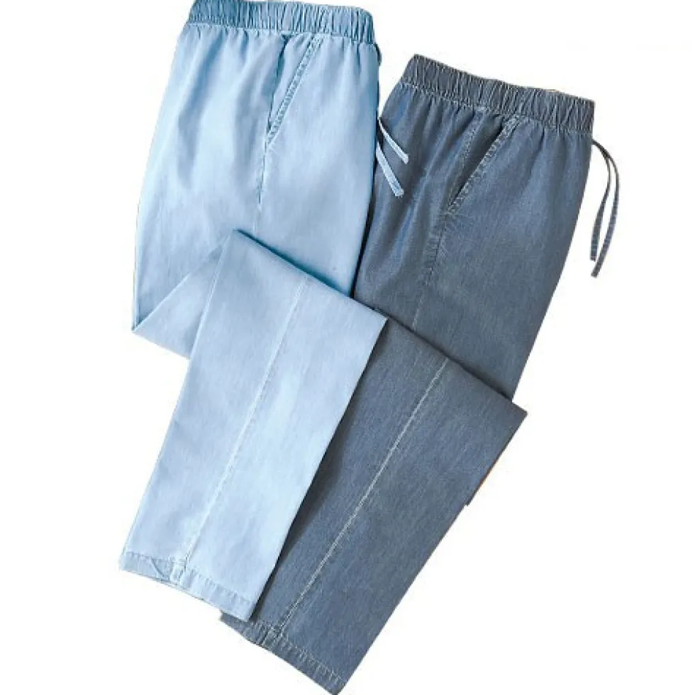 Pantalons Denim Silky - les 2