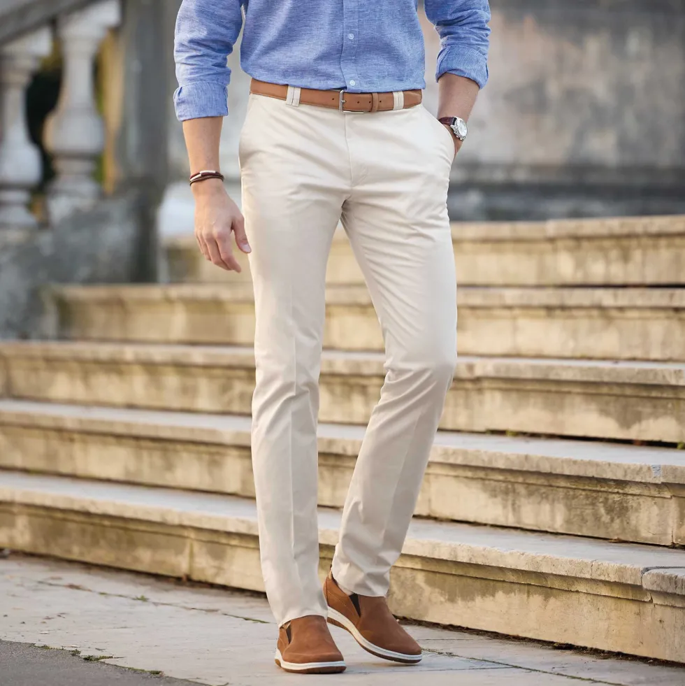Pantalon Sergé coton