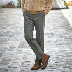 Pantalon toucher flanelle