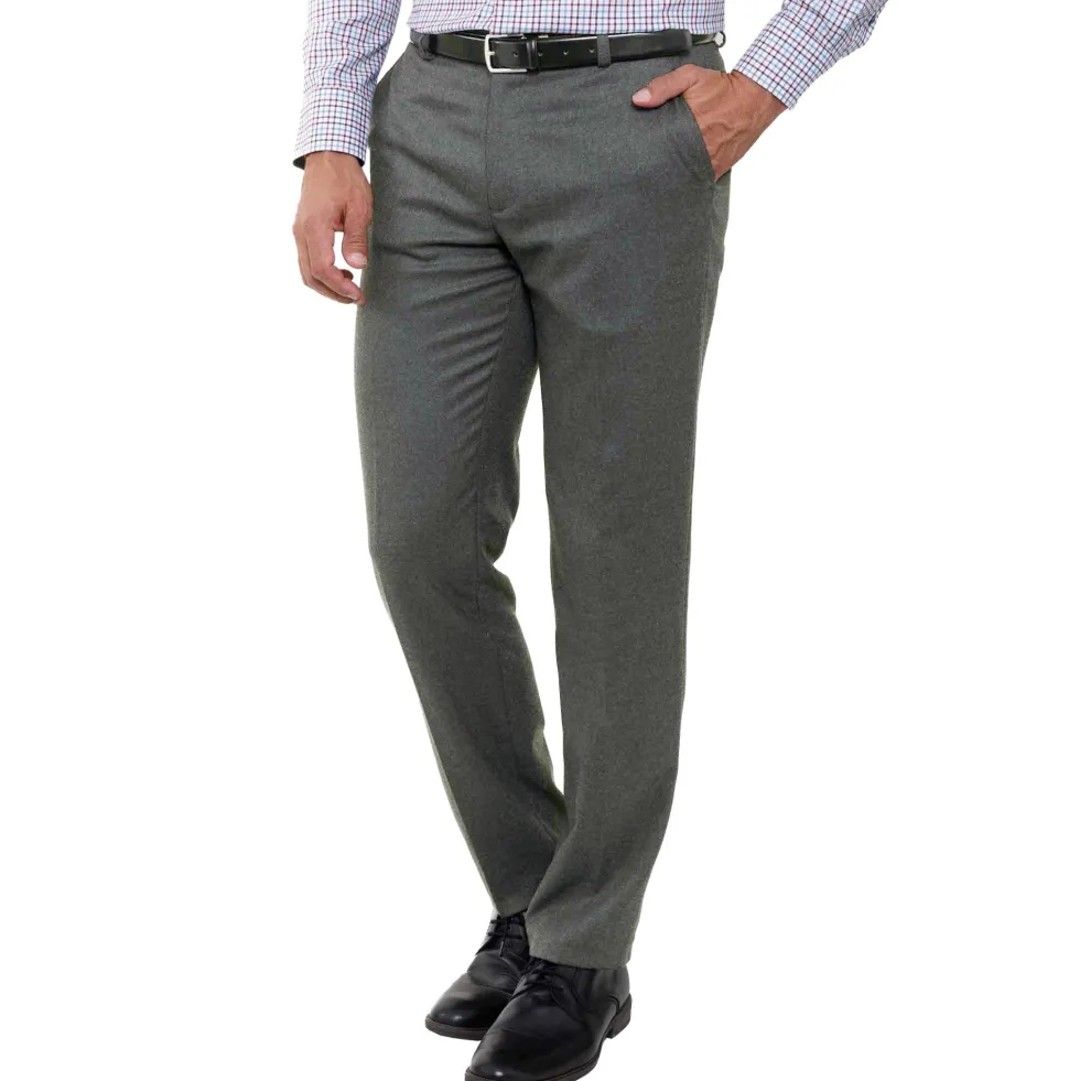 Pantalon toucher flanelle