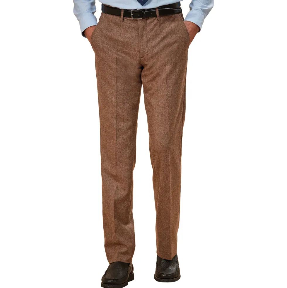 Pantalon tweedé laine