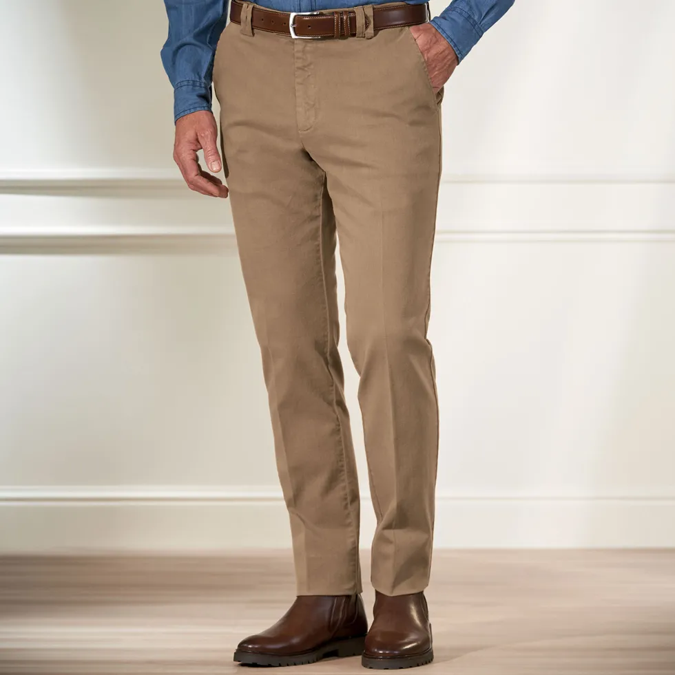 Pantalon twill confort