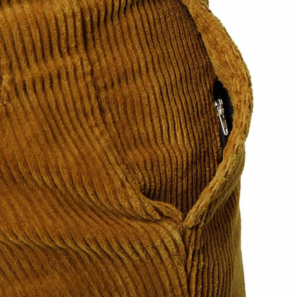 Pantalon velours camel