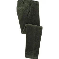 Pantalon velours côtelé épicéa