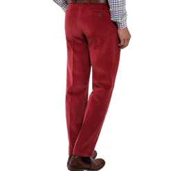 Pantalon velours griotte