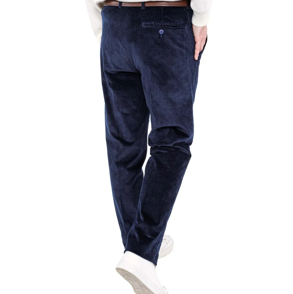 Pantalon velours stretch