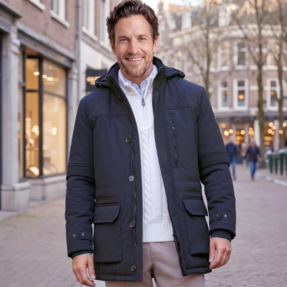 Parka déperlante city-chic