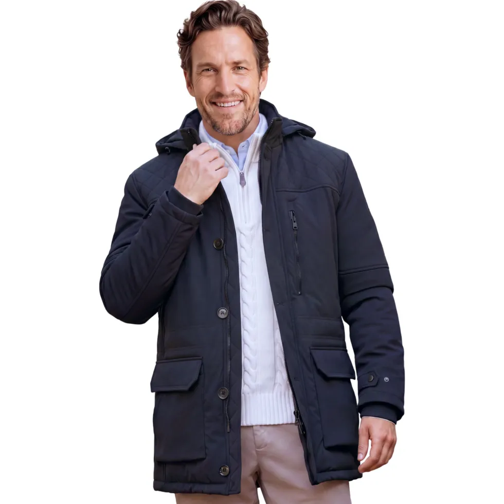 Parka déperlante city-chic