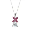 Pendentif lady rubis