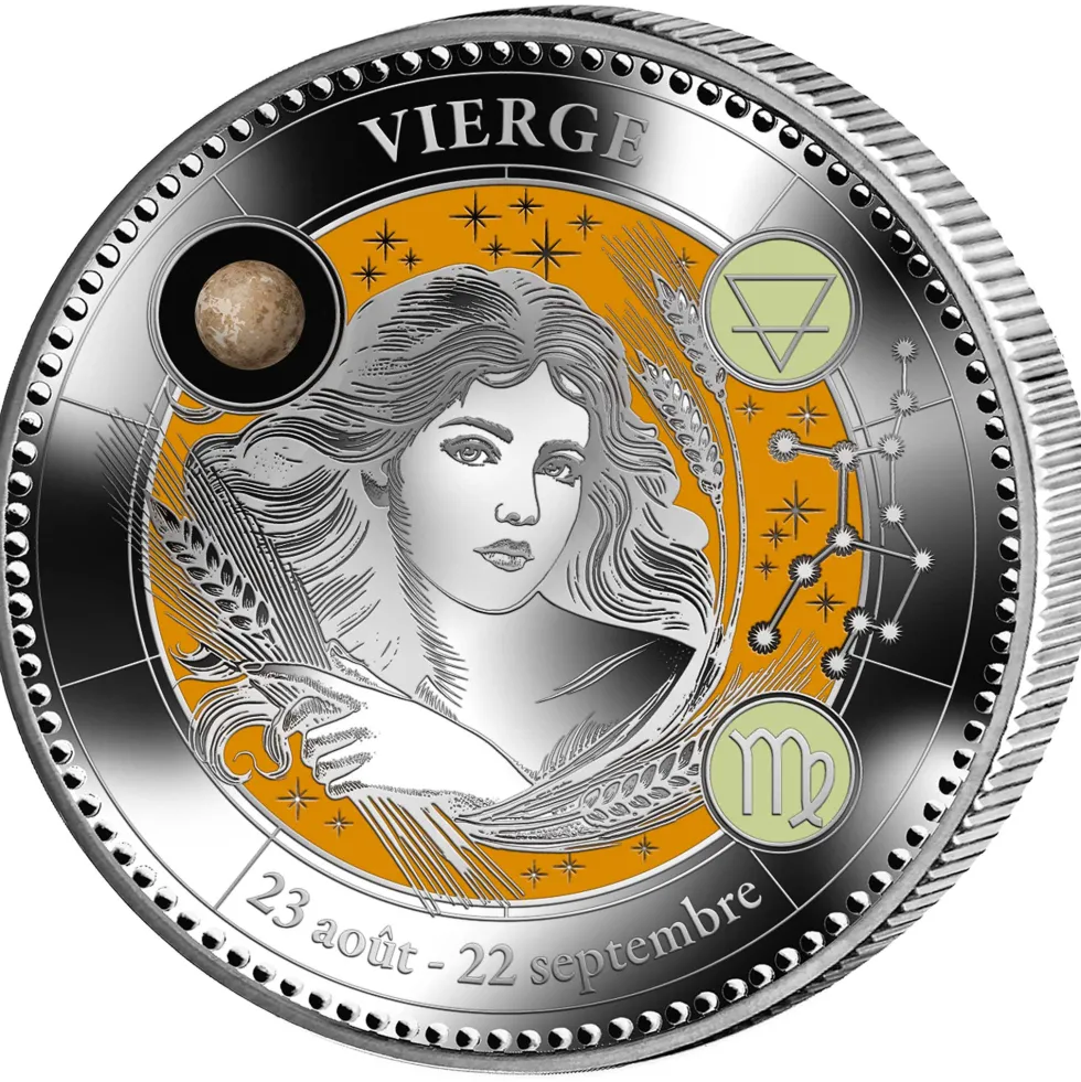 Pièce de collection Astrologie - Vierge