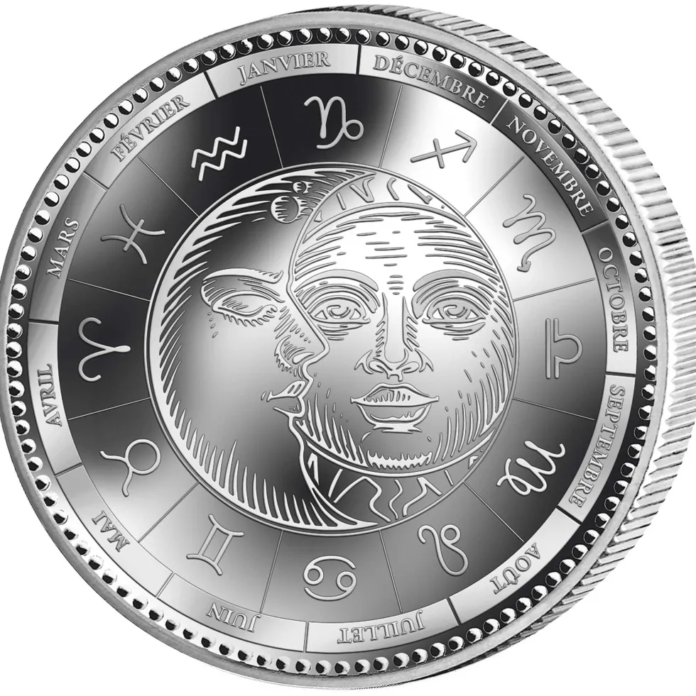 Pièce de collection Astrologie - Gémeaux