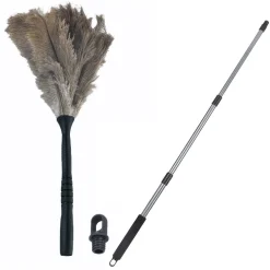 Plumeau télescopique plumes d’autruche