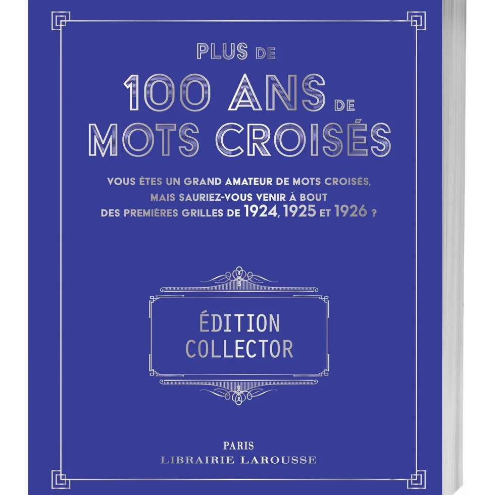 Plus de 100 ans de mots croisés