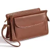 Pochette cuir tradition
