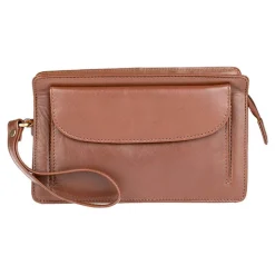 Pochette cuir tradition