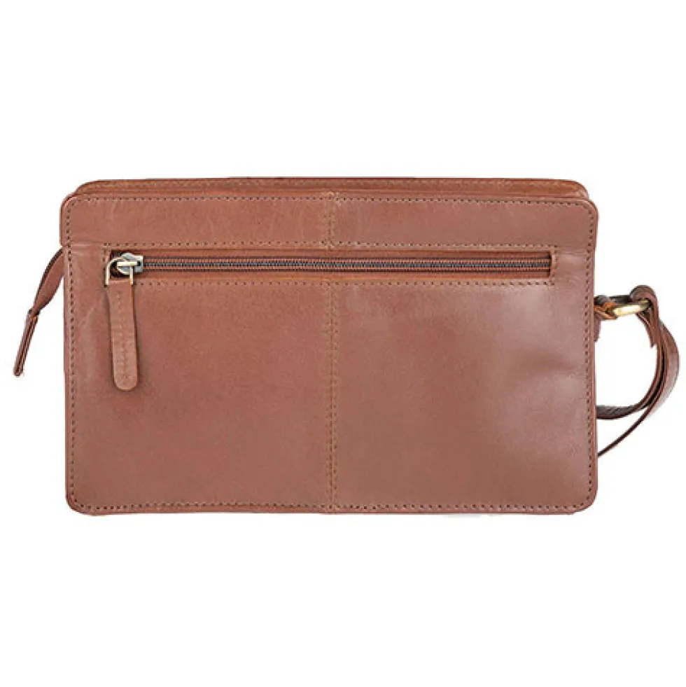 Pochette cuir tradition