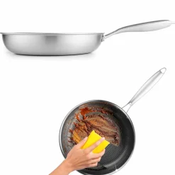 Poêles inox